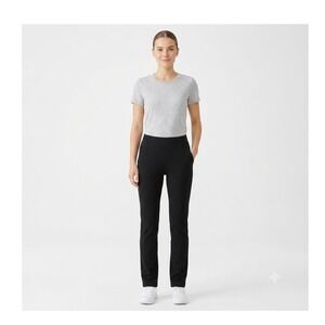 SO Heritage Pants Womens Medium Black Ponte Knit Leggings Pull On Stretch‎
